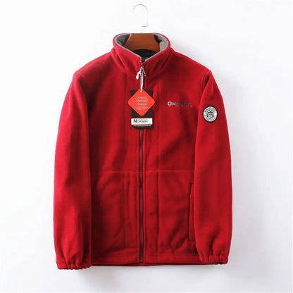 Herren Fleecejacke Warm und Stilvoll Winter