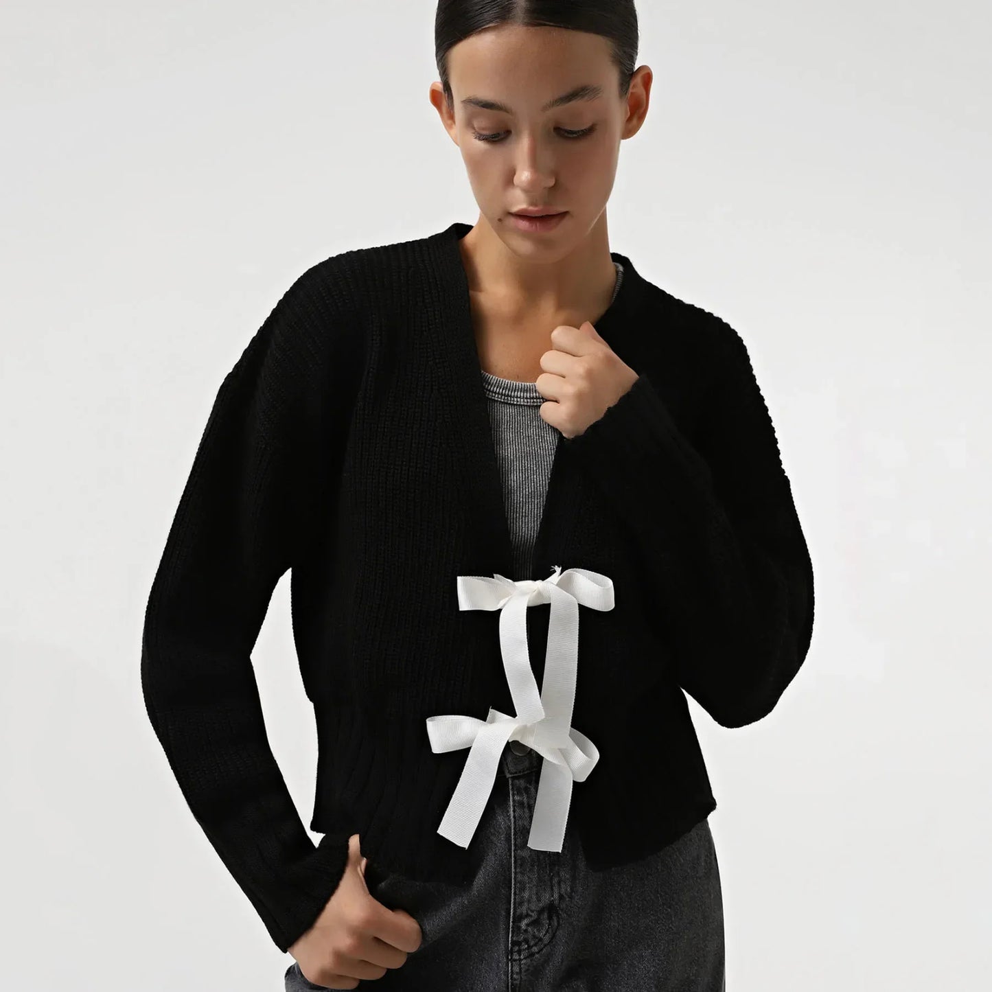 Modische Strickjacke Trendy Style