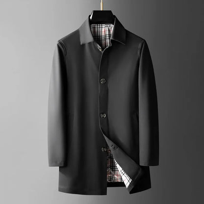 Herren Mantel Klassisch Elegantes Design