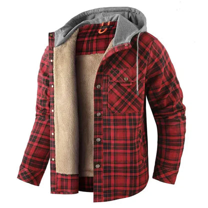 Gerald - Karierte Flanelljacke Warm