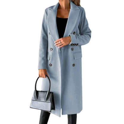 Elegante Damenjacke Lang Modisch