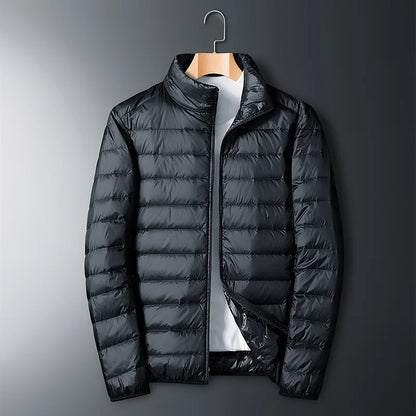 Herren Daunenjacke Warm Isoliert Stehkragen
