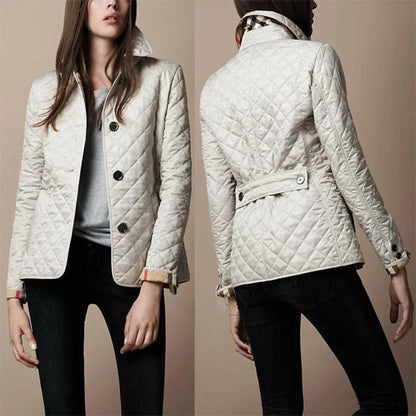 Stylische Damenjacke Diamond Muster