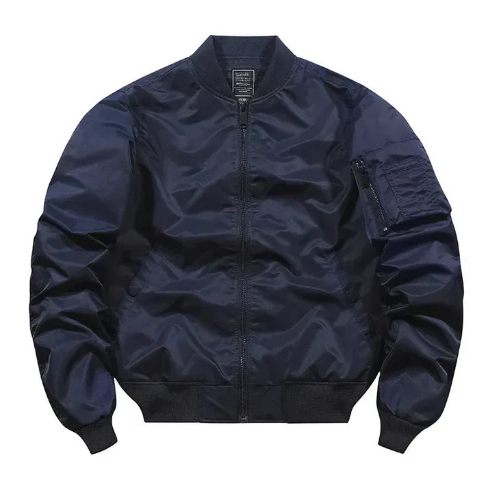 Leder Bomberjacke Fliegerstil