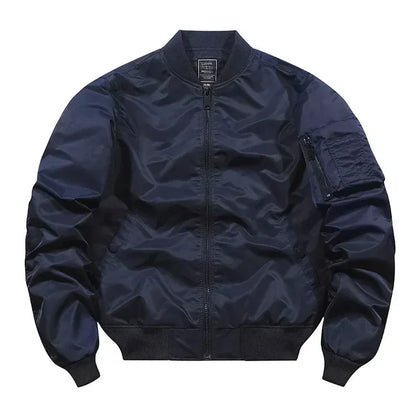 Leder Bomberjacke Fliegerstil