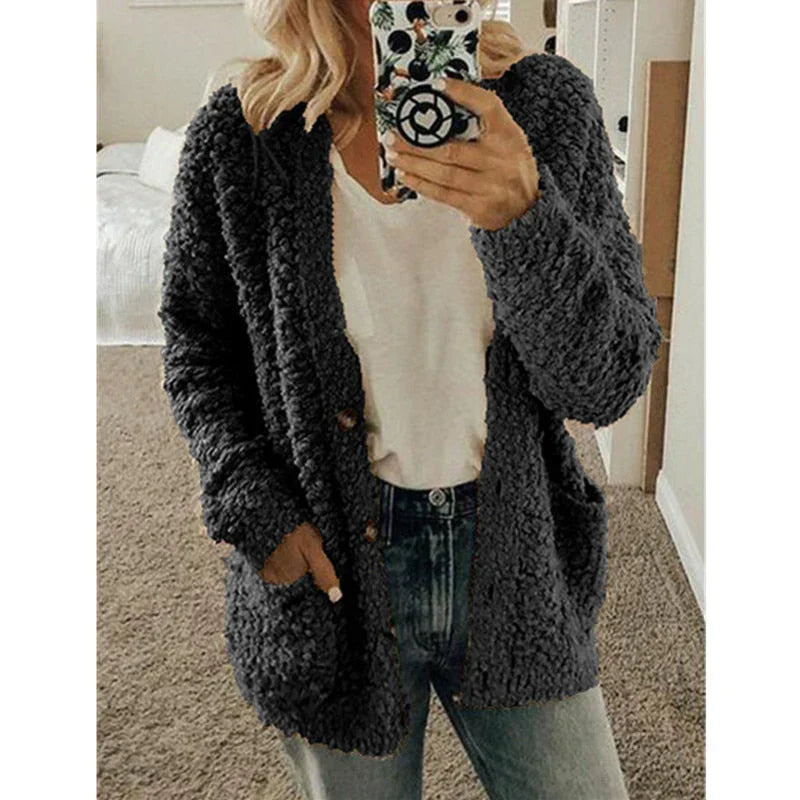 Damenschal Fleece Weste Warm