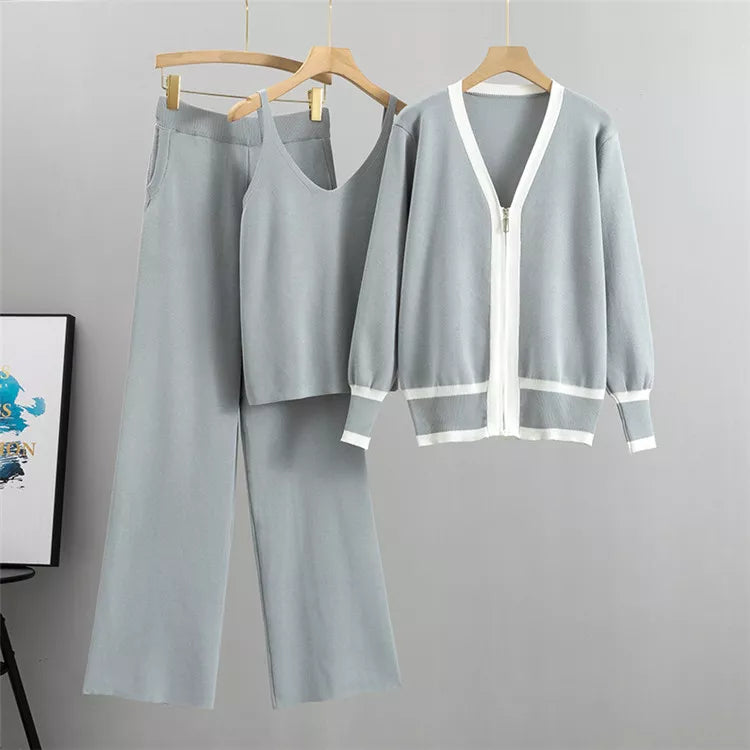 Damen Lounge-Set Weich Fleece Hose - IdealeKleiden