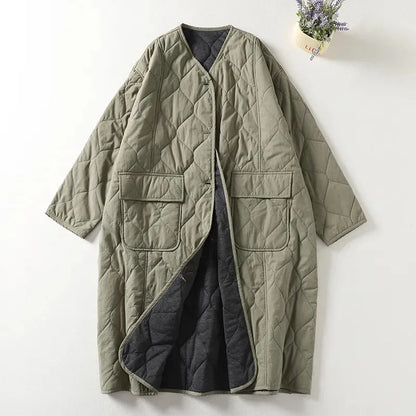 Stylische Damenmantel Steppjacke