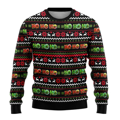 Weihnachtspullover Herren Schneemann Motiv