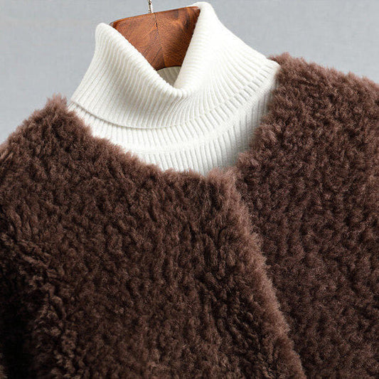 Luxus Wintermantel Weich & Elegant - IdealeKleiden