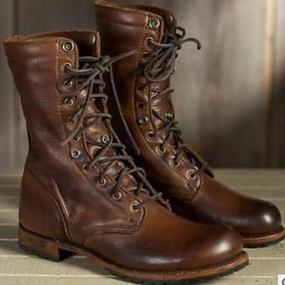 Winterstiefel Damen Schnürstiefeletten - IdealeKleiden