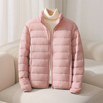 Winter Daunenjacke Hochkragen Warm