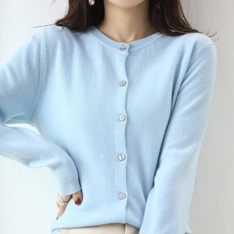 Strickjacke Damen Modern Elegant