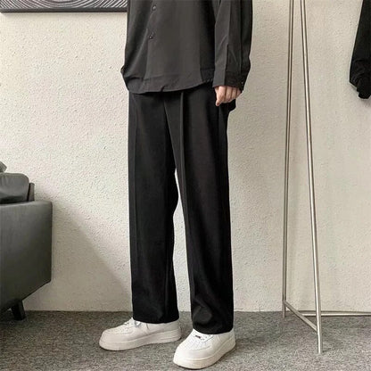 Bequeme Herrenhosen Gerades Bein Lockere Passform