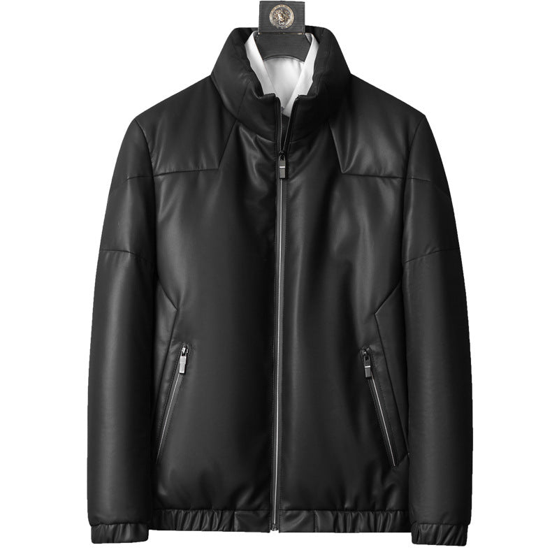 Herren Winterjacke Daunenfüllung Warm