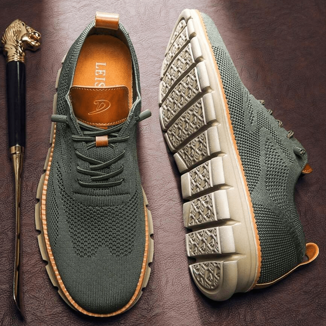 Leichte Herren Sneaker Mesh Atmungsfreudig - IdealeKleiden