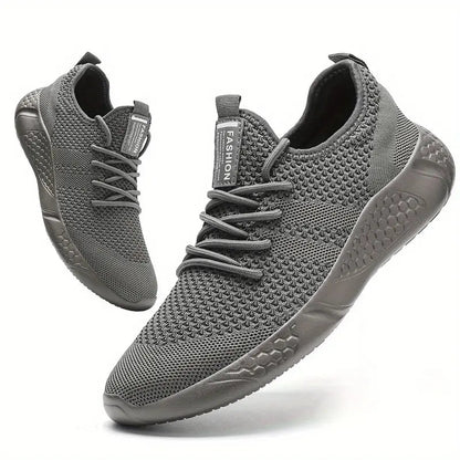 Leichte Herren Turnschuhe Atmungsaktiv Mesh - IdealeKleiden