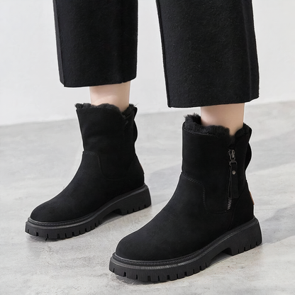 Winterstiefel Knöchelhoch Fell-lined Warm