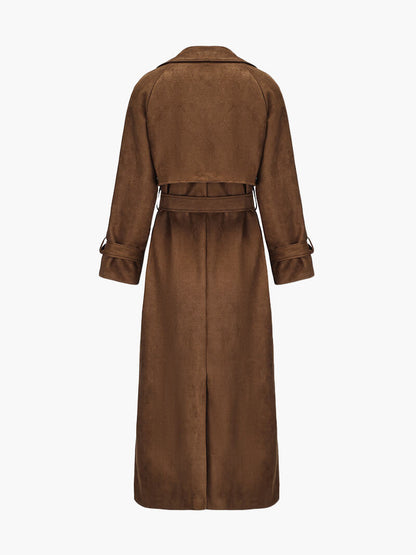 Eleganter Trenchcoat Klassisches Design - IdealeKleiden
