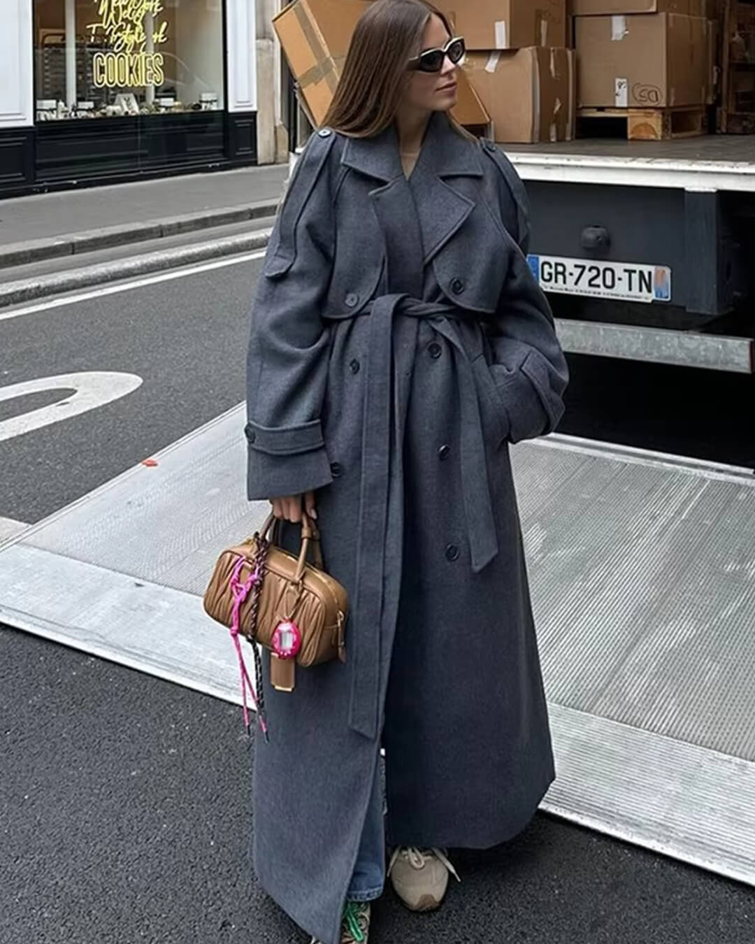 Damen Wollmantel Elegent und Vielseitig
