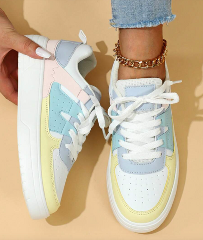 Damen Sneaker Bequem Sportlich - IdealeKleiden