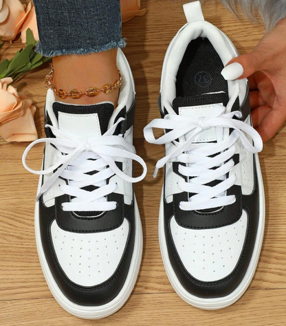 Damen Sneaker Bequem Sportlich