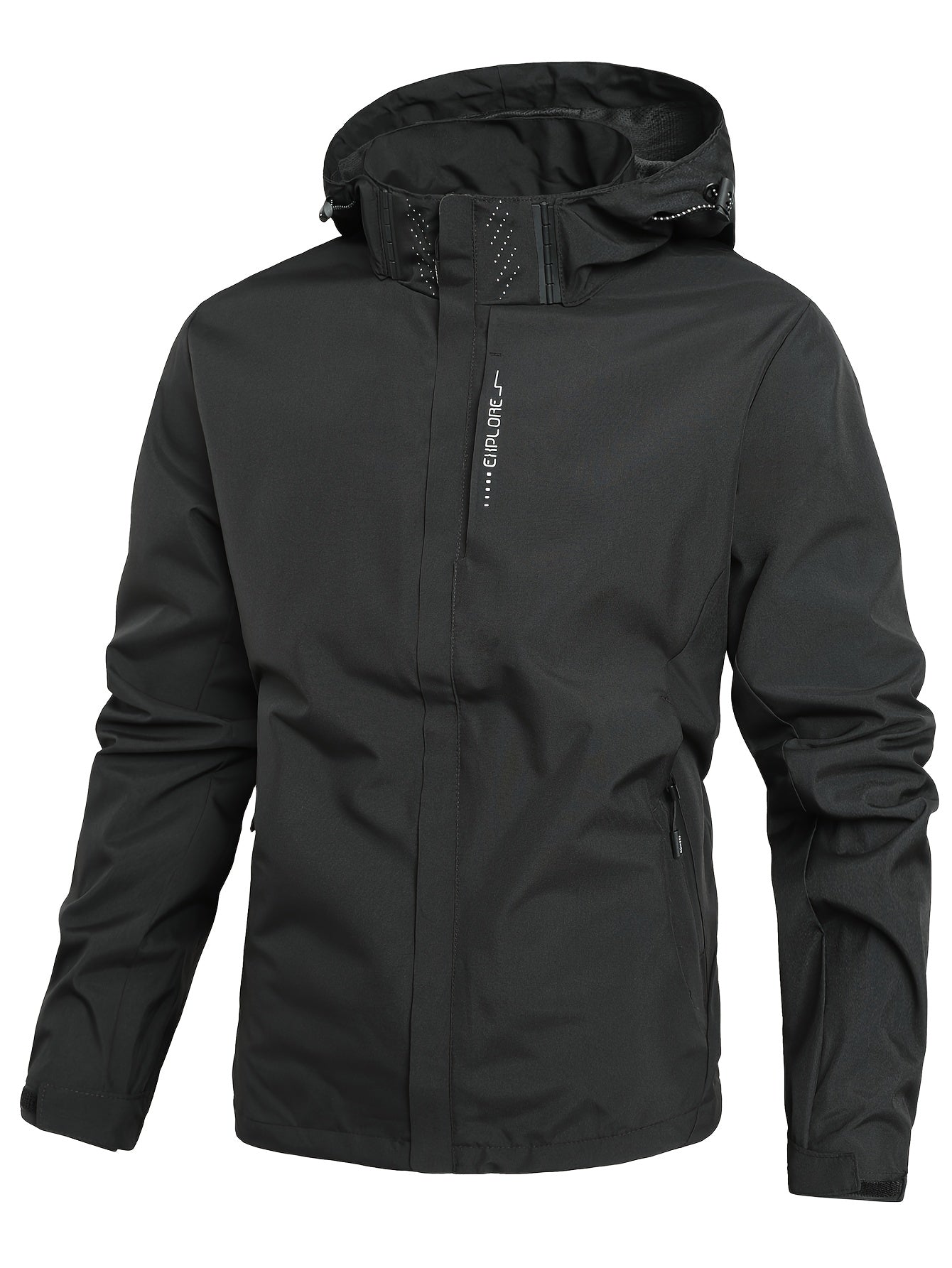 Winddichte Herrenjacke Mit Kapuze Outdoor