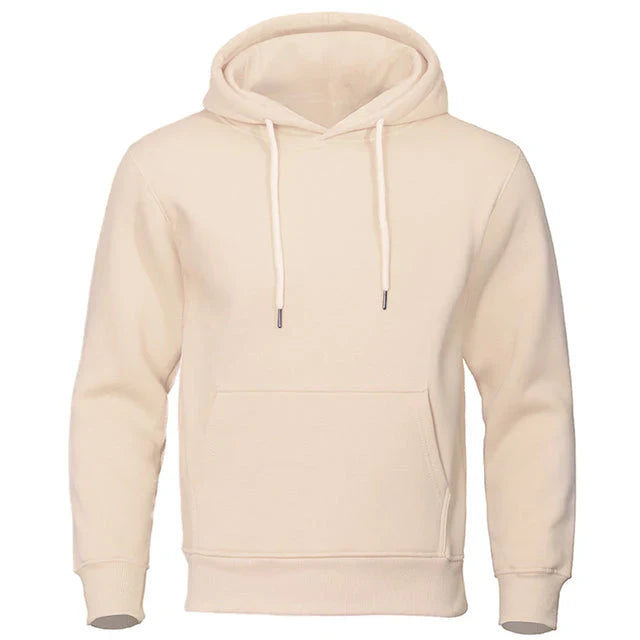Herren Fleece-Pullover Kapuze Warm