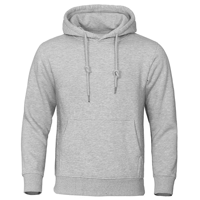 Herren Fleece-Pullover Kapuze Warm