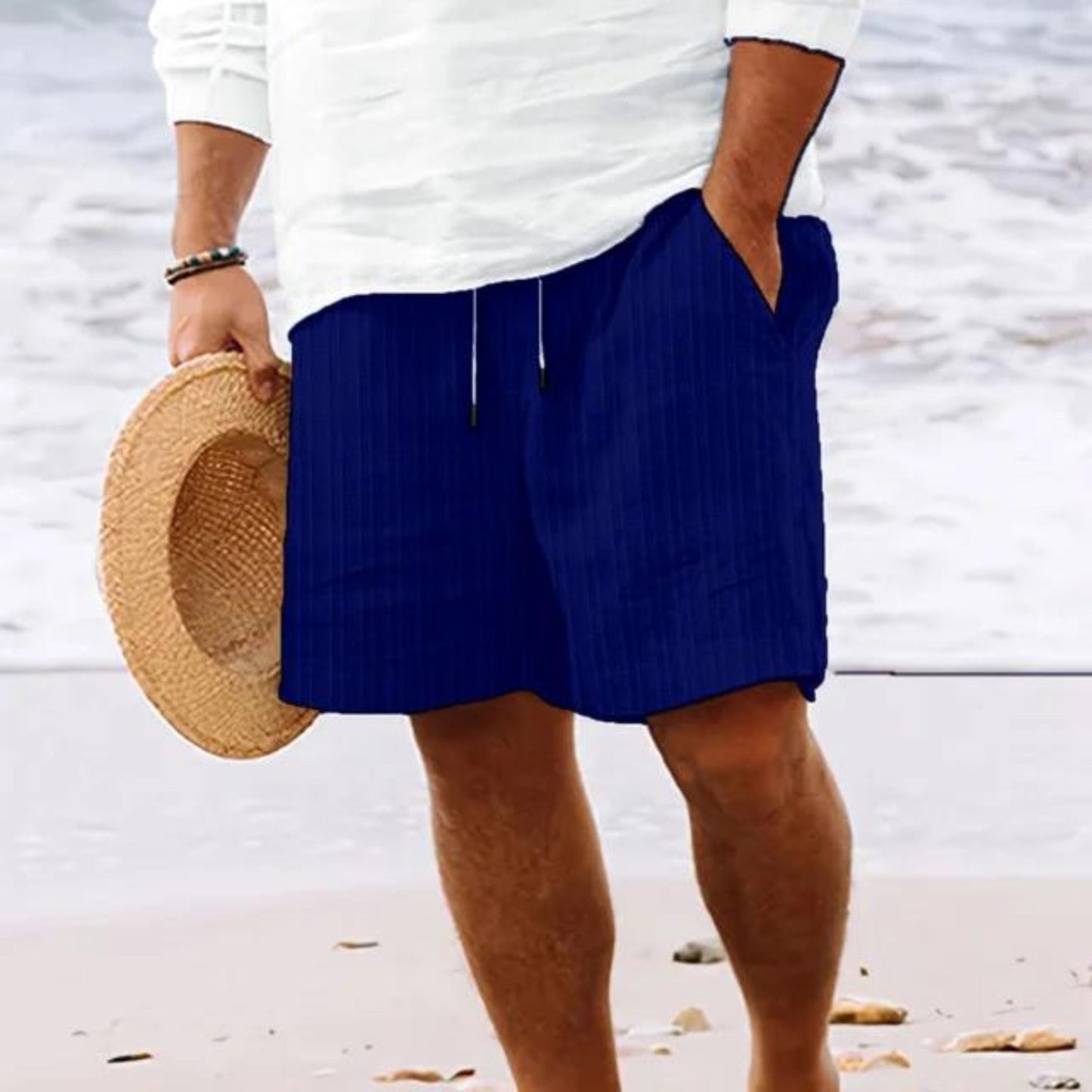 Leichte Herren Shorts Bequem Sommer