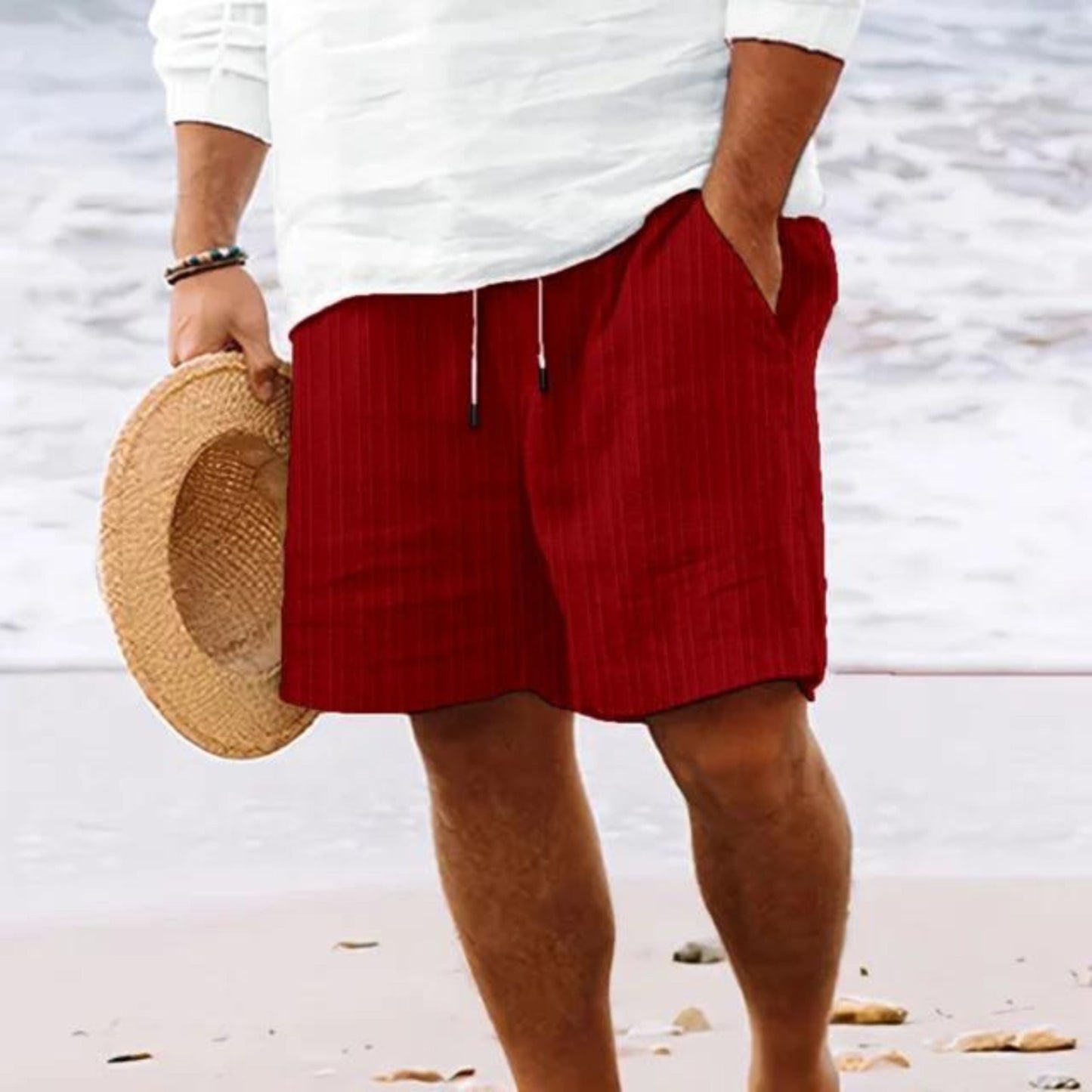 Leichte Herren Shorts Bequem Sommer