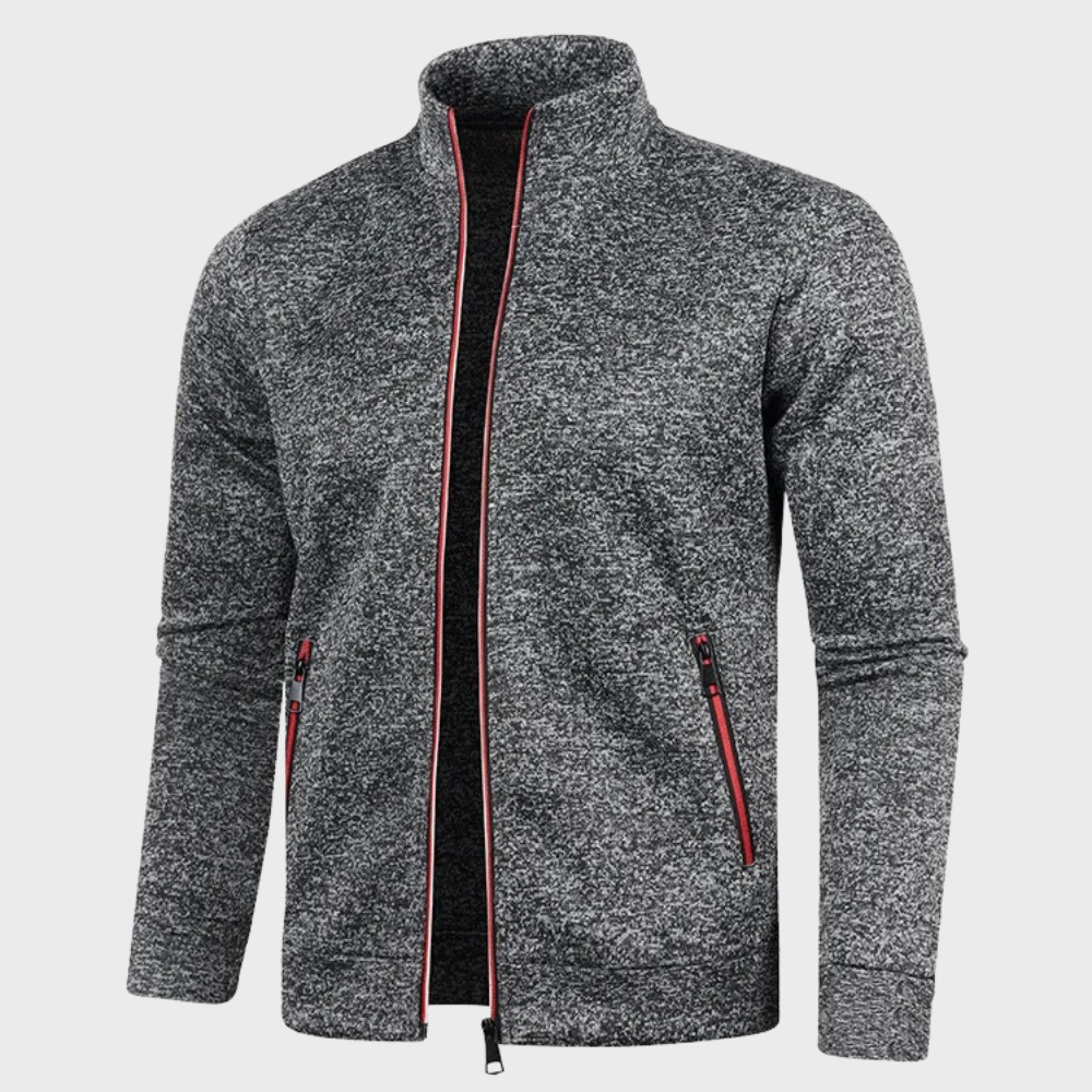 Herren Sommerjacke Lässig Reißverschluss