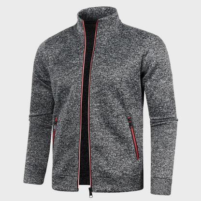 Herren Sommerjacke Lässig Reißverschluss