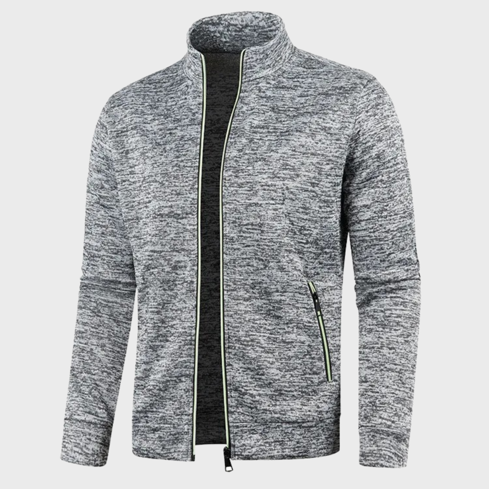 Herren Sommerjacke Lässig Reißverschluss
