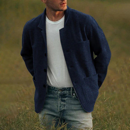 Leichte Sommerjacke Herren mit Knöpfen