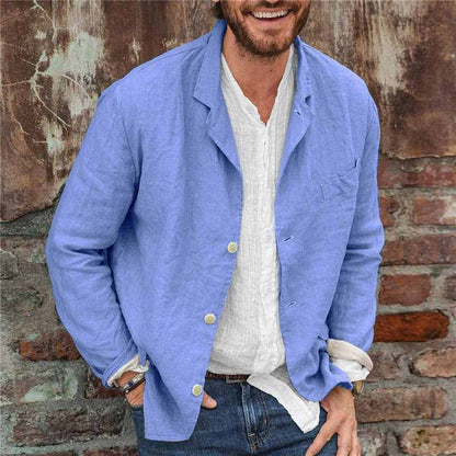 Leichter Sommerblazer für Herren Modern Style