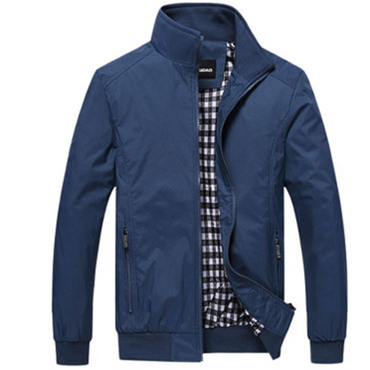 Herren Sommerjacke Winddicht Reißverschluss