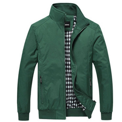 Herren Sommerjacke Winddicht Reißverschluss