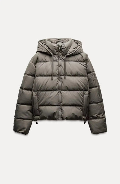 Damen Pufferjacke Leicht und Warm Modern
