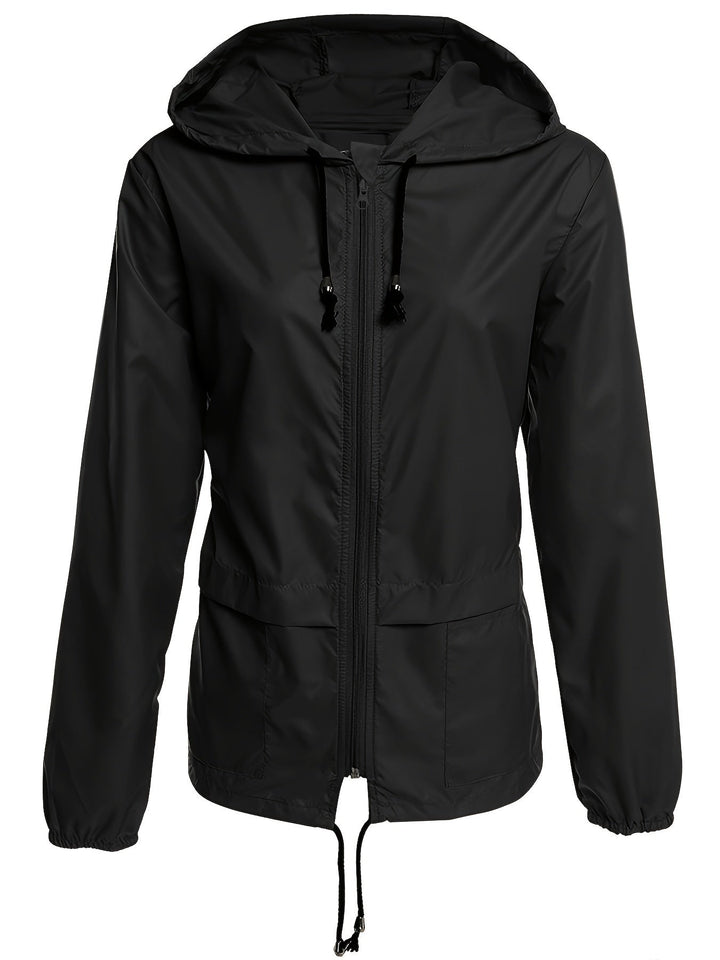 Stylischer Windbreaker Kapuze Modern Wasserdicht