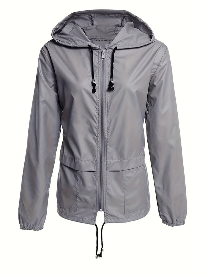 Stylischer Windbreaker Kapuze Modern Wasserdicht