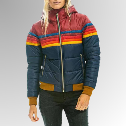Wasserdichte Winterjacke Damen Daunenfüllung