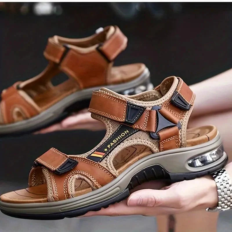 Orthopädische Sandalen für Herren Komfort Fußgewölbe - IdealeKleiden