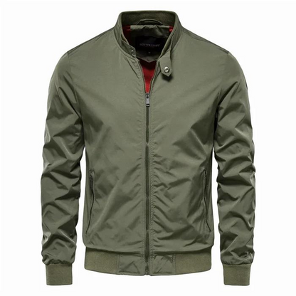 Männer Sommer Bomberjacke Modern Sportlich