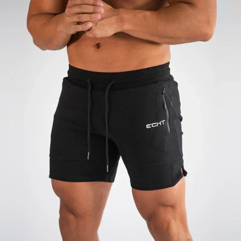 Männer Sport Shorts Bequem Mit Kordelzug - IdealeKleiden