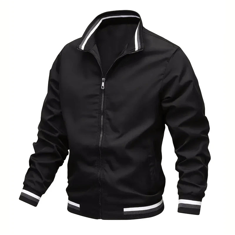 Herren Winterjacke Kragen Windbreaker Modell