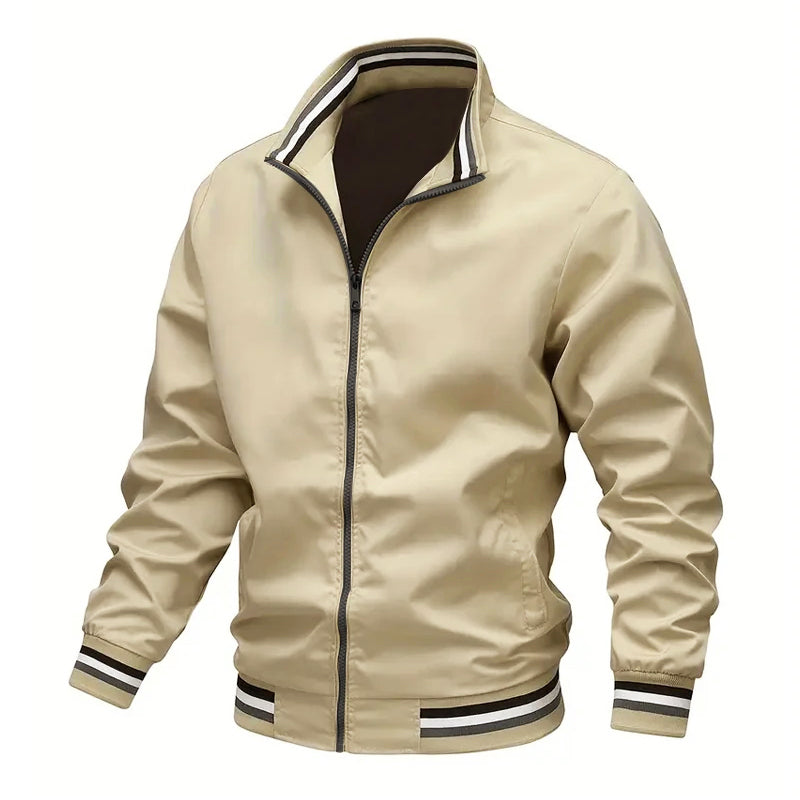 Herren Winterjacke Kragen Windbreaker Modell