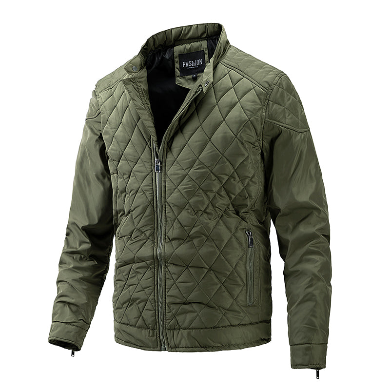 Winterjacke Herren Reißverschluss Steppjacke