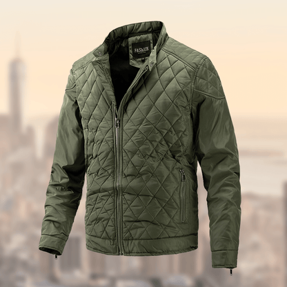 Herren Steppjacke Winddicht Wasserdicht Winter