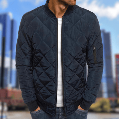 Warme Herren Steppjacke Winter Bomber - IdealeKleiden